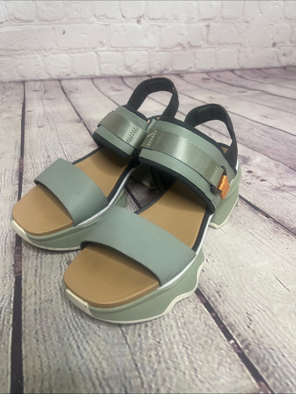 Kinetic Impact Platform Slingback Sandals